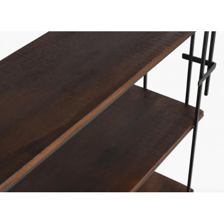 Factory Industrial Shelving Storage £1,200.00 All Rooms FSC Recycled Wood Iron product_features