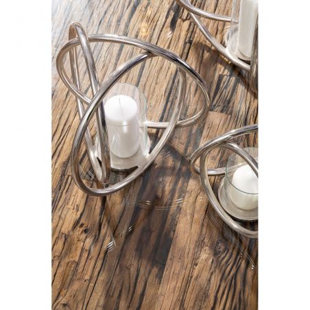 Railway Sleeper Coffee Table Smithers Reclaimed Wood Furniture &pound;1,141.00 Reception Room Reclaimed Wood Stainless Steel produc...