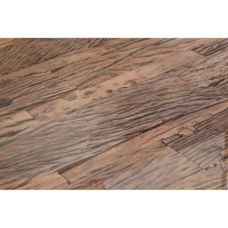 Railway Sleeper Coffee Table Smithers Reclaimed Wood Furniture &pound;1,141.00 Reception Room Reclaimed Wood Stainless Steel produc...