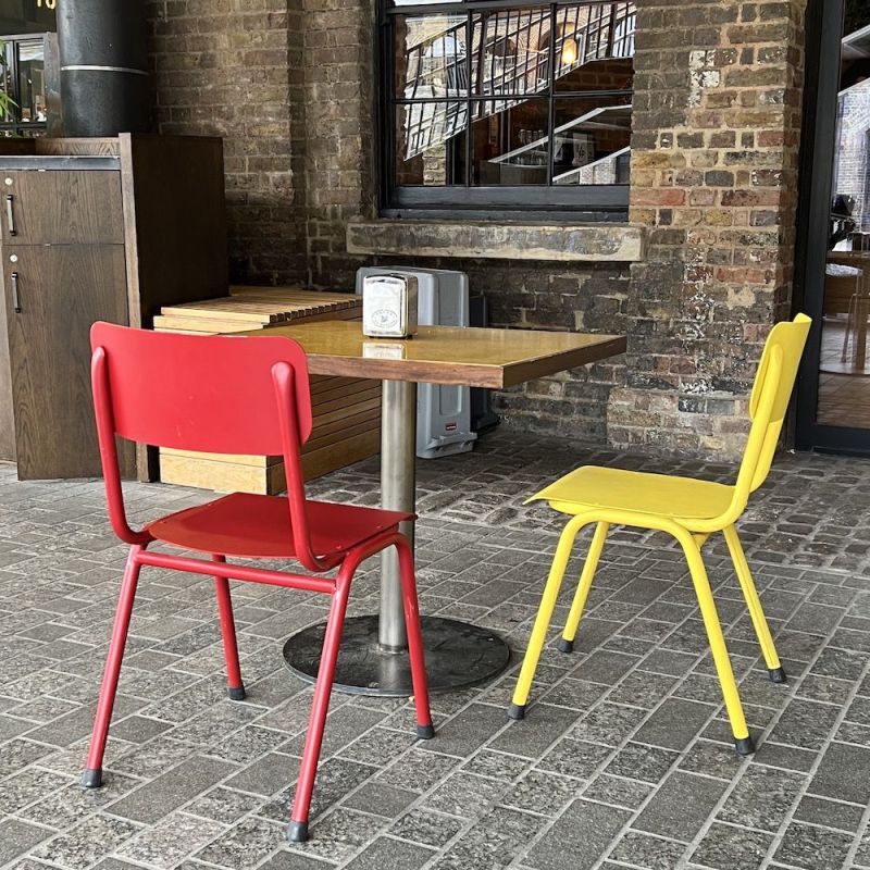 Bistro Stacking Chair Smithers Garden £182.00 Aluminium product_features