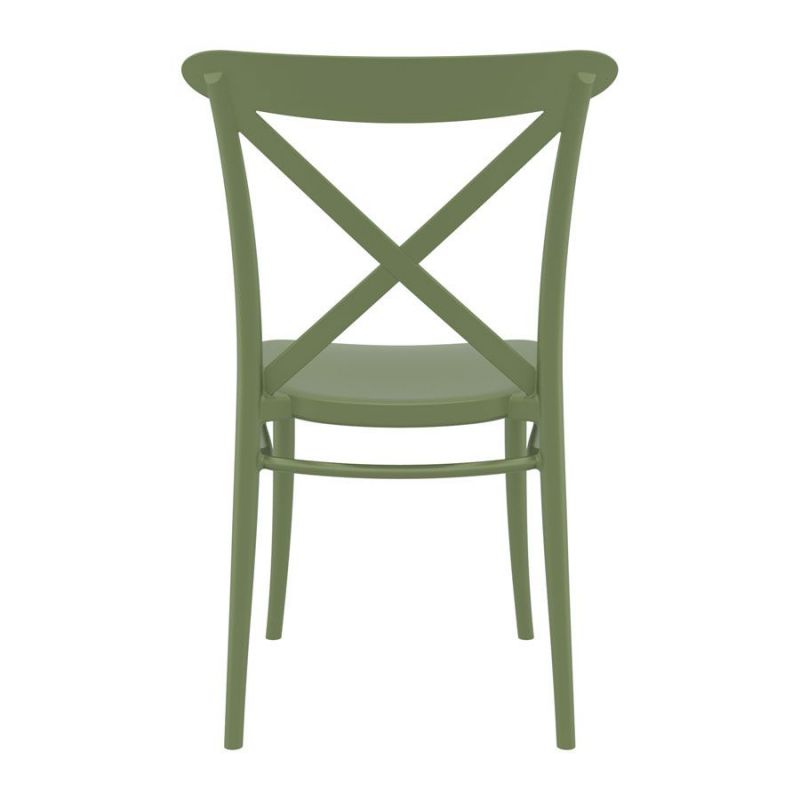 Green Cross Back Cafe Chair Smithers Garden £139.00 product_features