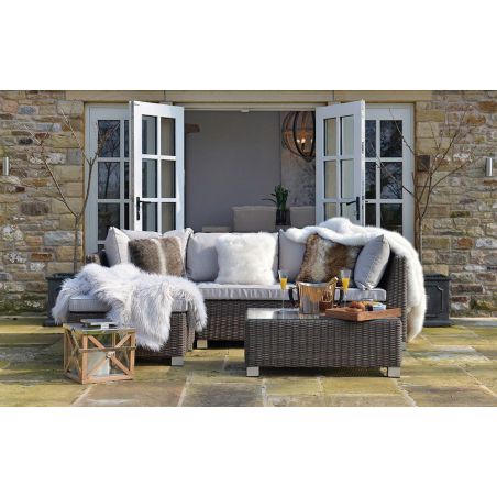 Aylesbury Outdoor Living Sofa Set with Cushions Garden &pound;2,486.00 Rattan product_features