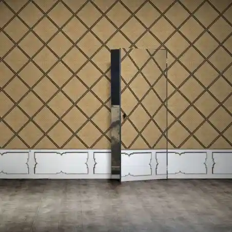 Framed Cane Webbing Wallpaper by NLXL Wallpaper £260.00 product_features