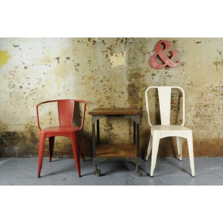 Red Tolix Chair Heavy Duty Smithers Archives £220.00 product_features