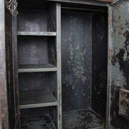 Antique Wardrobe With Bank Safe Box Antique Furniture &pound;2,521.00 Iron product_features