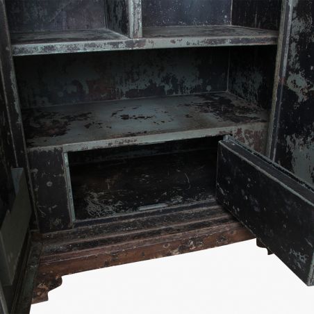Antique Wardrobe With Bank Safe Box Antique Furniture &pound;2,521.00 Iron product_features