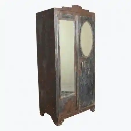 Antique Wardrobe With Bank Safe Box Antique Furniture &pound;2,521.00 Iron product_features