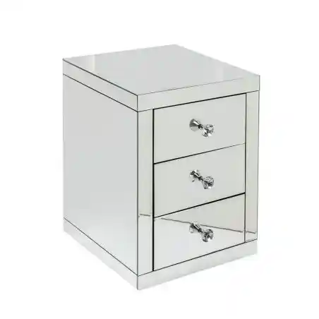 Tiffany Mirror Bedside Table Storage £365.00 Bedroom product_features