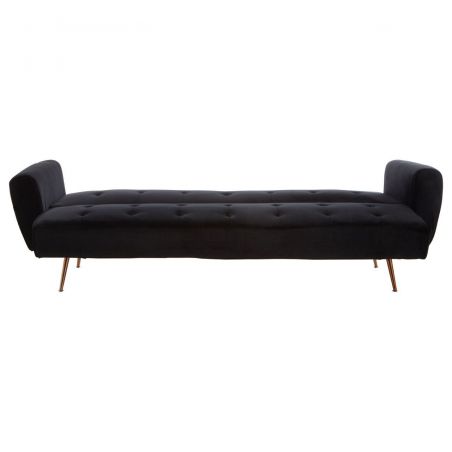 Hatton Black Velvet Sofa Bed Smithers Designer Furniture &pound;600.00 Office Eucalyptus product_features