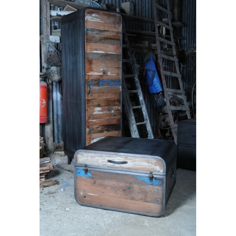 New York Loft Tall Cabinet Smithers Reclaimed Wood Furniture £1,387.00 Bedroom Reclaimed Boat Wood product_features