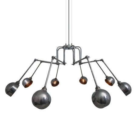 Vintage Industrial Spider Chandelier Smithers Lighting £1,500.00 Entrance Hall product_features