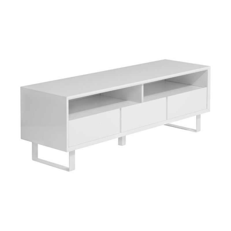 Milky Way High Gloss White Tv Media Unit Smithers Designer Furniture £450.00 Living Room product_features