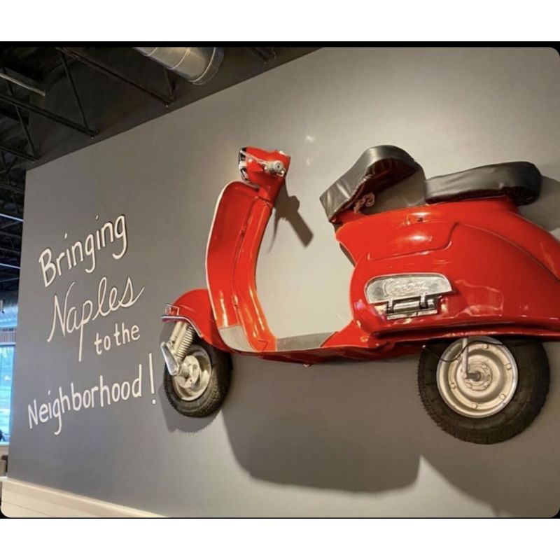 Vespa Scooter Wall Art Smithers Signs £2,200.00      product_features