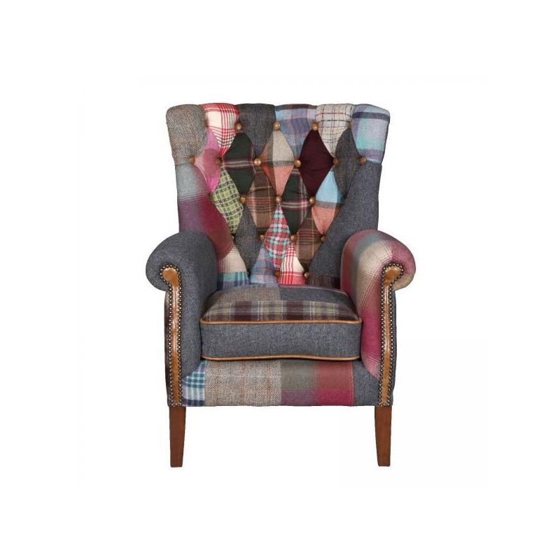 Patchwork Armchair Smithers Sofas and Armchairs £1,000.00 Living Room product_features