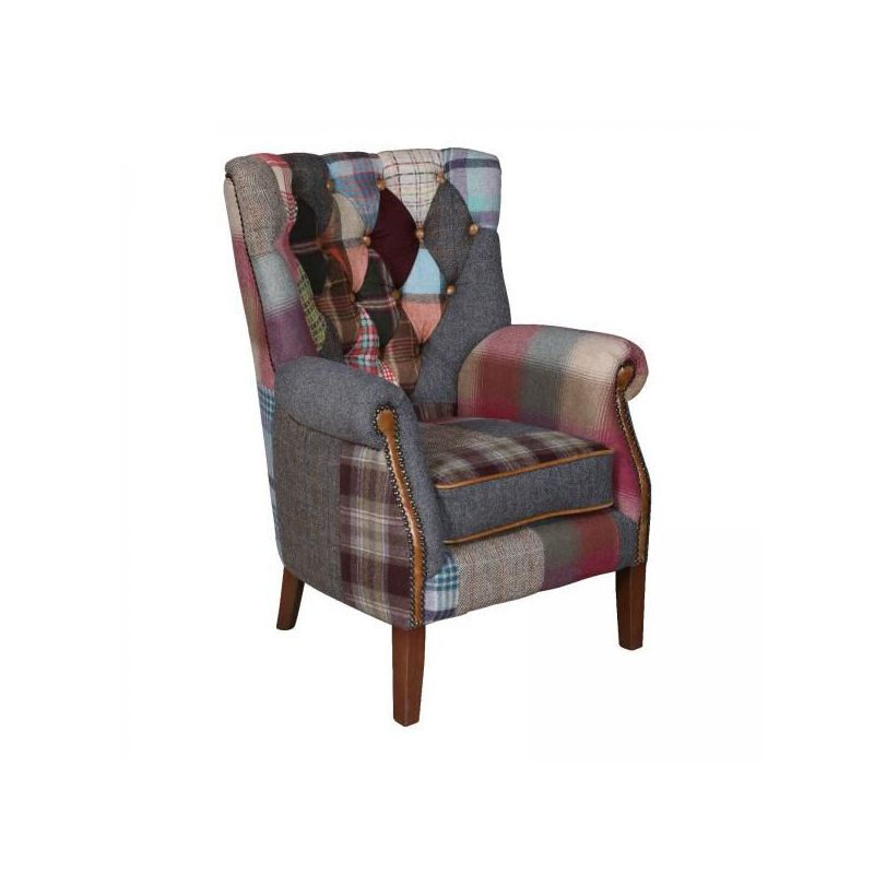Patchwork Armchair Smithers Sofas and Armchairs £1,000.00 Living Room product_features
