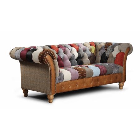 Gotham Patchwork Sofa Smithers Sofas and Armchairs £2,650.00 Living Room product_features