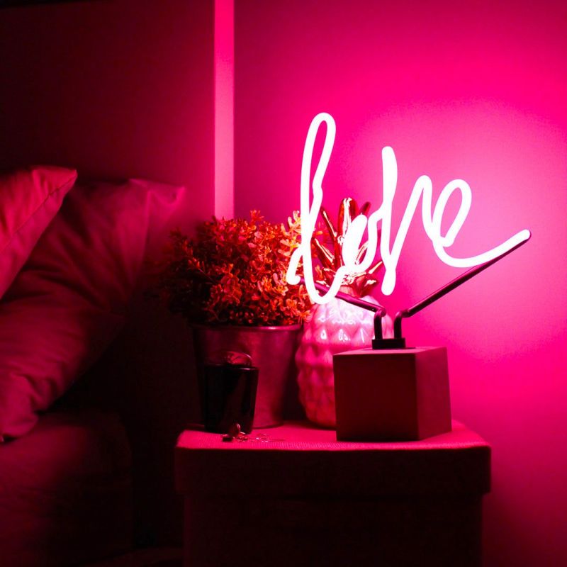 Pink Love Neon Lamp for Bedrooms & Gifts Seletti Your Custom Neon Sign & Neon Signs | Handmade in London by Smithers £89.00  ...