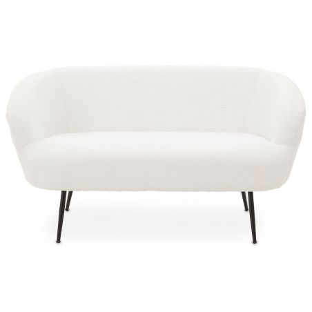 Teddy Sofa &ndash; Fluffy White 2 Seater in Teddy Fabric Smithers Sofas and Armchairs &pound;769.00 Living Room product_features
