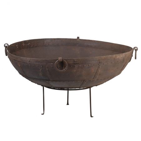 Kadai Outdoor Fire Pit Antique Furniture &pound;637.00 Iron product_features