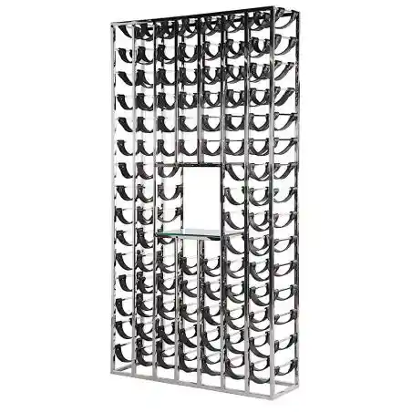 Vintage| Retro Chrome Wine Rack Smithers Home Bars £1,604.00 Bar Mango Wood Iron product_features