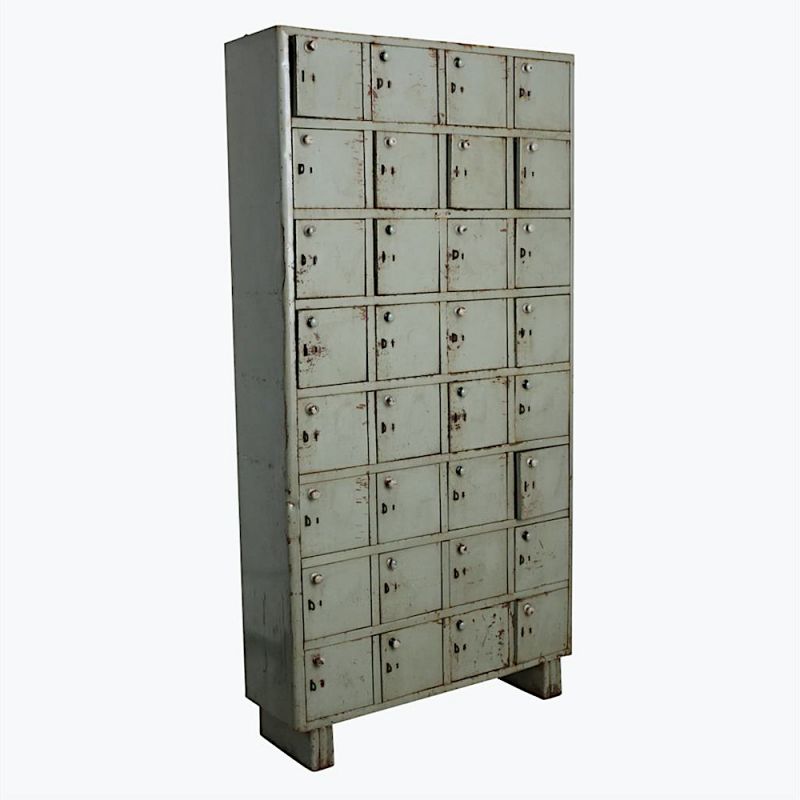 Industrial Locker Metal Cabinet Cabinets & Sideboards £1,100.00 All Rooms Iron product_features