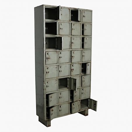 Industrial Locker Metal Cabinet Cabinets & Sideboards £1,100.00 All Rooms Iron product_features