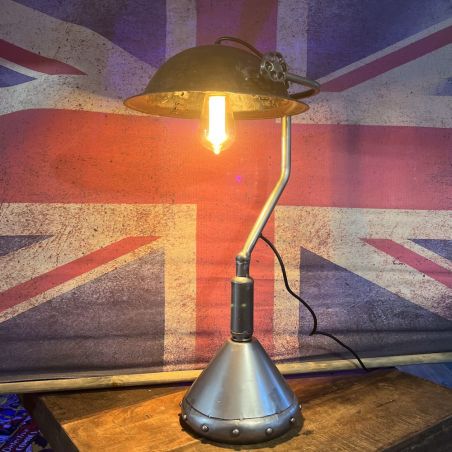 Soldier Helmet Lamp &ndash; Unique Gift Idea for Military Leaving Present or Army Office Decor Lighting &pound;250.00 product_features