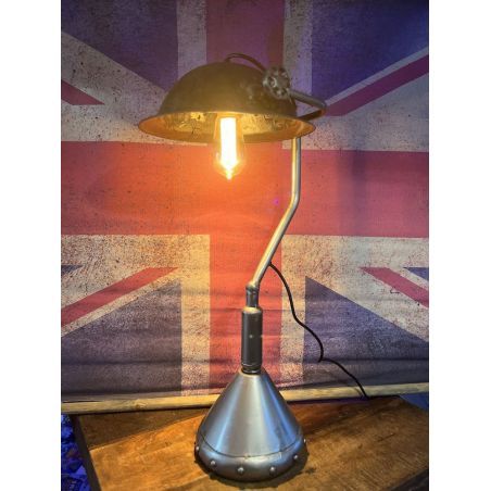 Soldier Helmet Lamp &ndash; Unique Gift Idea for Military Leaving Present or Army Office Decor Lighting &pound;250.00 product_features