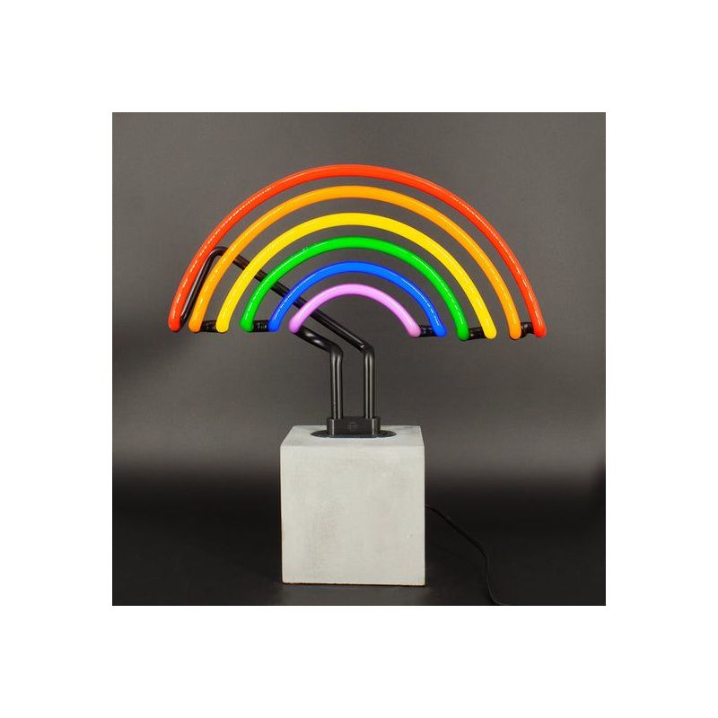 Rainbow Neon Light – Luxury Glass Wall Sign for Kids’ Room, Nursery Decor Smithers Your Custom Neon Sign & Neon Signs | Handm...