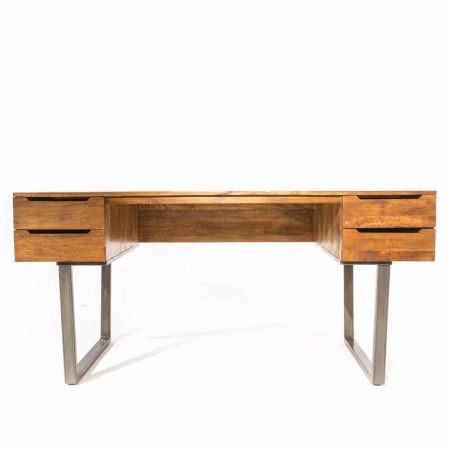 Factory Engineered Rustic Desk Smithers Office £998.00 Office Mango Wood product_features