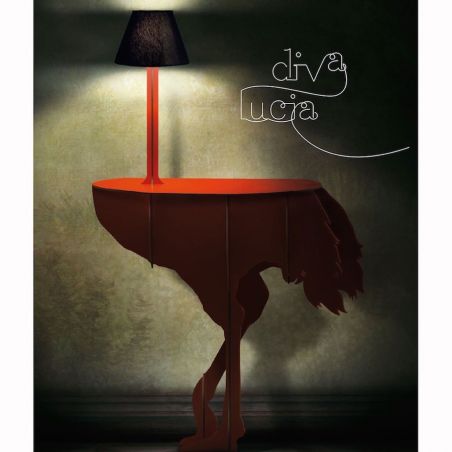 Diva Ibride Ostrich Console Table Console Tables £522.00 Hallway MDF product_features