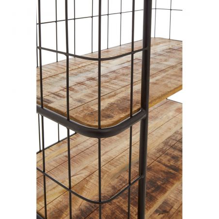 Industrial Warehouse Trolley With Wood Shelfs Retro Furniture &pound;877.00 All Rooms Fir Wood Iron product_features
