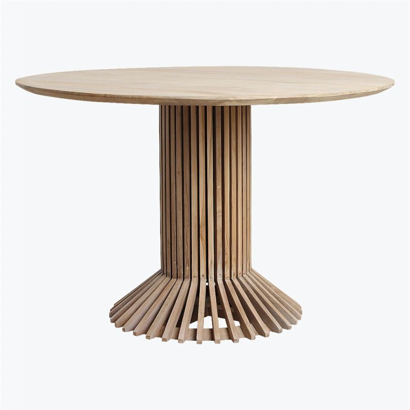 Eiffel Round Dining Table Solid Teak Furniture £1,333.33 Kitchen Diner Hardwood product_features