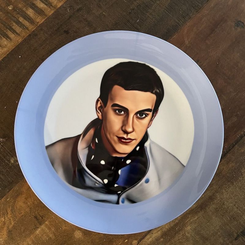Terry Hall Art Plate  Gifts £28.00      product_features