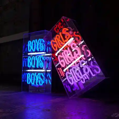 Girls Girls Girls Neon Light Sign – UK Pop Art for Bedroom, Bar Decor Seletti Lighting £145.00      product_features