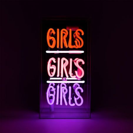 Girls Girls Girls Neon Light Sign – UK Pop Art for Bedroom, Bar Decor Seletti Lighting £145.00      product_features
