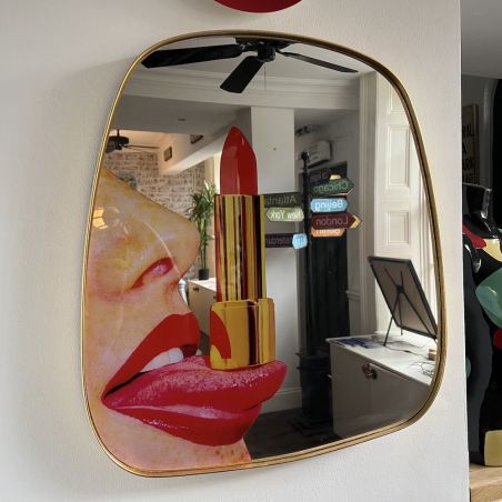 Seletti Lipstick Mirror Tongue Seletti Decorative Mirrors £311.00      product_features