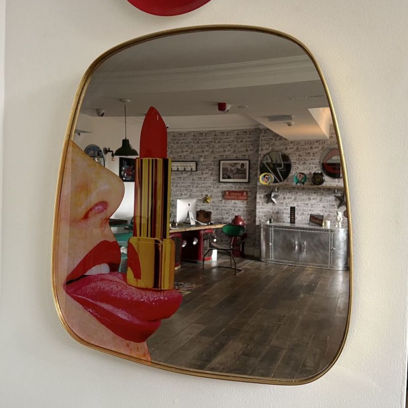 Seletti Lipstick Mirror Tongue Seletti Decorative Mirrors £311.00      product_features