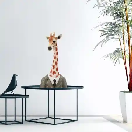 Suited Up! Giraffe in a Suit Bust Smithers Retro Ornaments &pound;58.00 All Rooms product_features