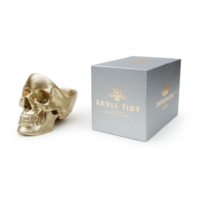 Skull Tidy Tray – Unique Skull Gift for Men’s Watches, Rings, Keys, and Jewellery Smithers Gifts £45.00      product_features