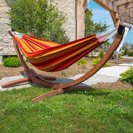 Striped Double Hammock Garden &pound;321.00 Pine Wood product_features