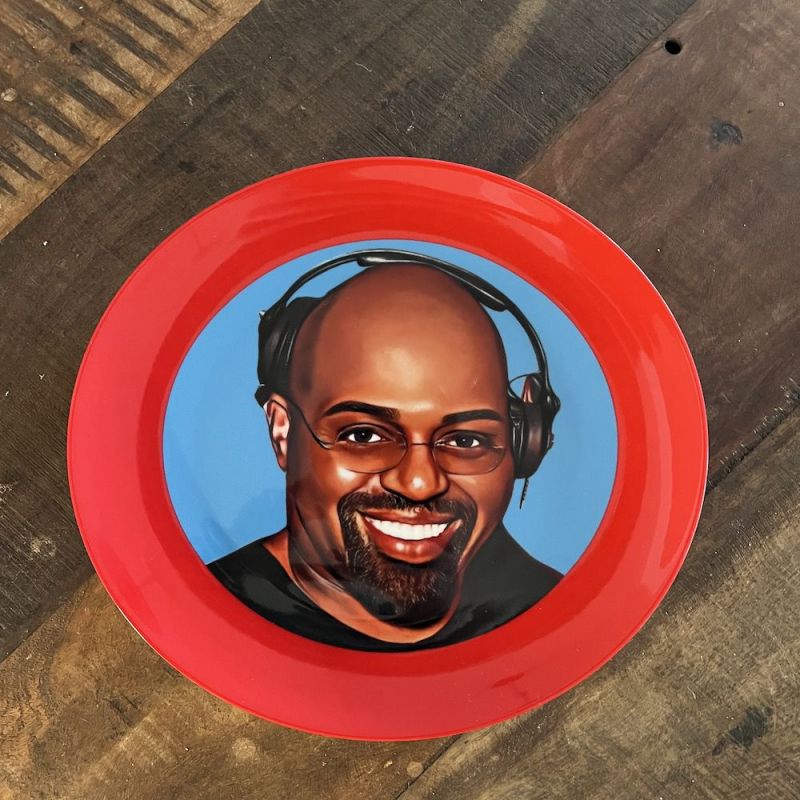 Frankie Knuckles Art Plate  Gifts £32.00      product_features