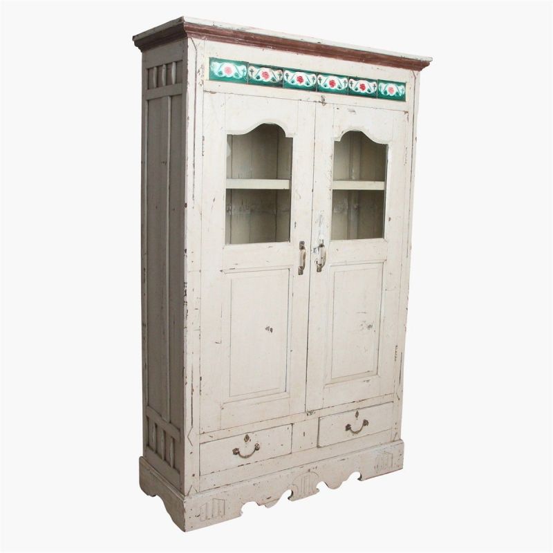 White Antique Cabinet 1950s Smithers Cabinets & Sideboards £1,540.00 Kitchen Diner Hardwood product_features