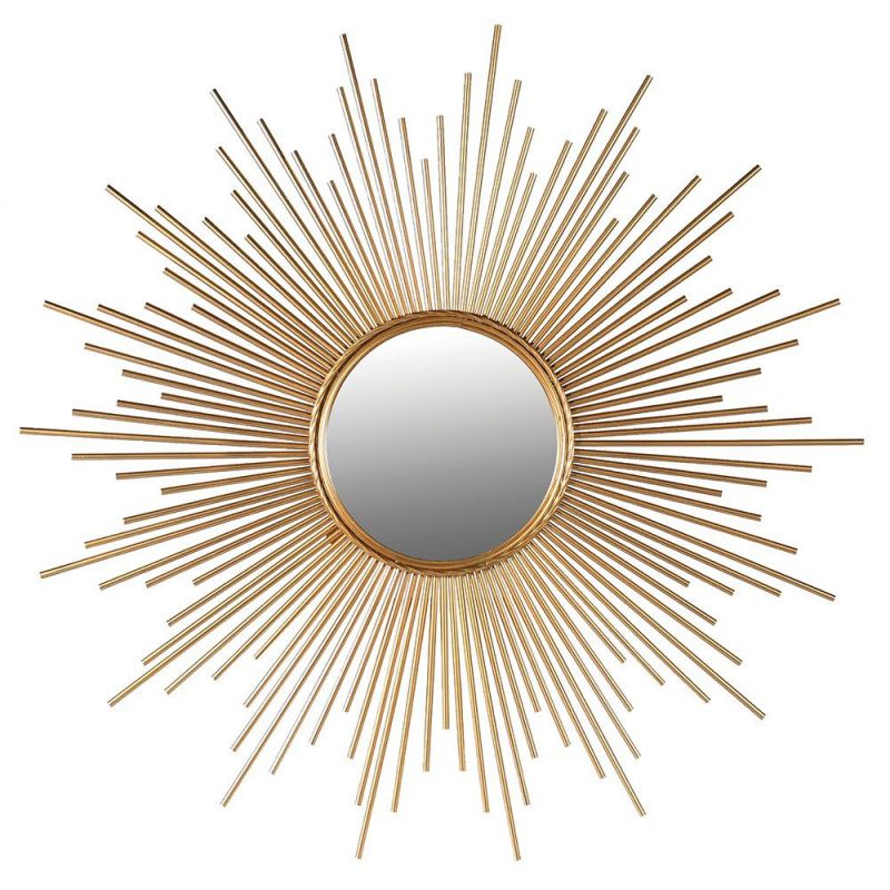 Gold Sunburst Mirror Smithers Living Room £200.00 product_features