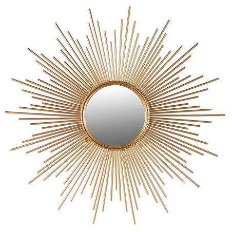 Gold Sunburst Mirror Smithers Living Room £200.00 product_features