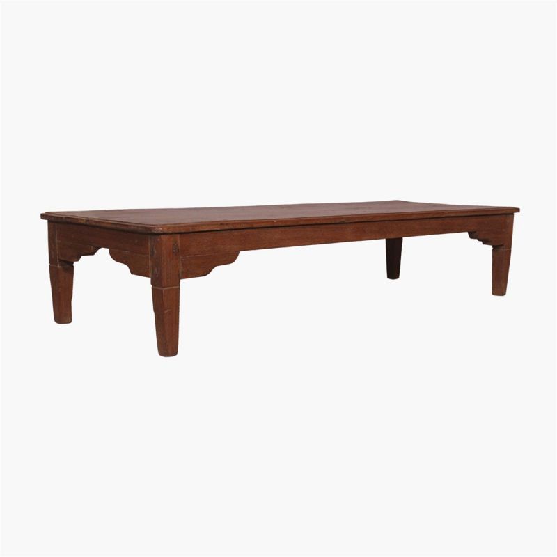 Antique Long Teak Hand Carved Coffee Table Smithers Antique Furniture £633.00 Living Room Hardwood product_features