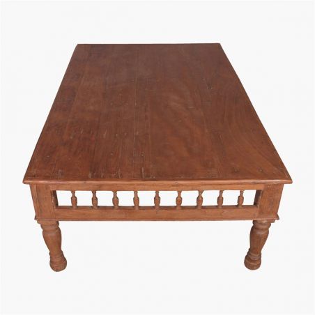 Antique Charpoi Teak Hand Carved Coffee Table Smithers Antique Furniture £1,054.00 Living Room Hardwood product_features