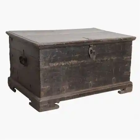 Black Antique Storage Chest Storage £697.00 Hallway Teak Wood product_features