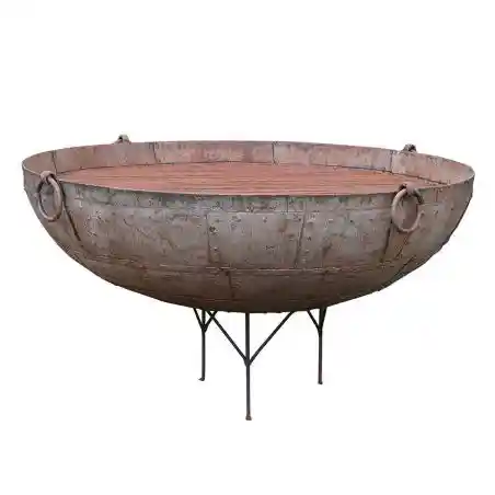 XL Indian Antique Fire Pit Kadia Garden £1,100.00 Iron product_features