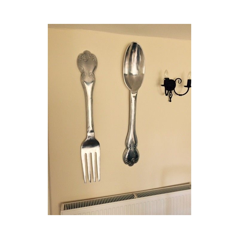 Fork and Spoon Antique Wall Décor XL Smithers Retro Ornaments £185.00      product_features